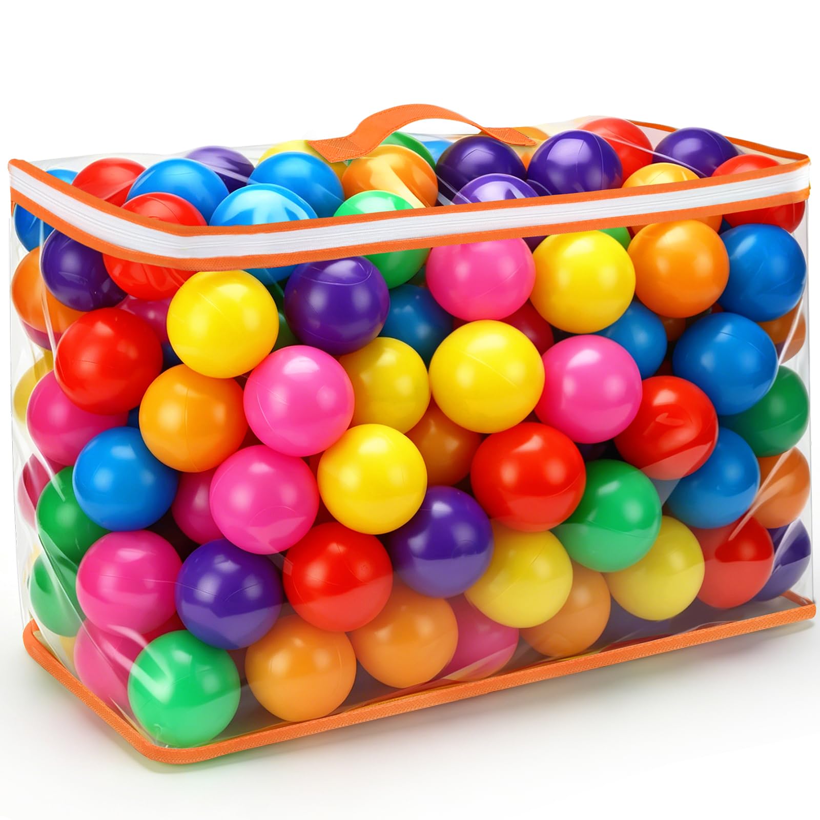 Vanland Ball Pit Balls, Plastic Playpen Balls for Babies Toddlers and Kids | Non