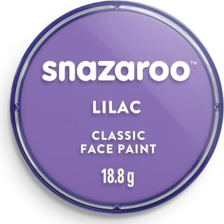 Snazaroo Classic Face and Body Paint, Lilac Colour, Water Based, Easily Washable, SFX Makeup