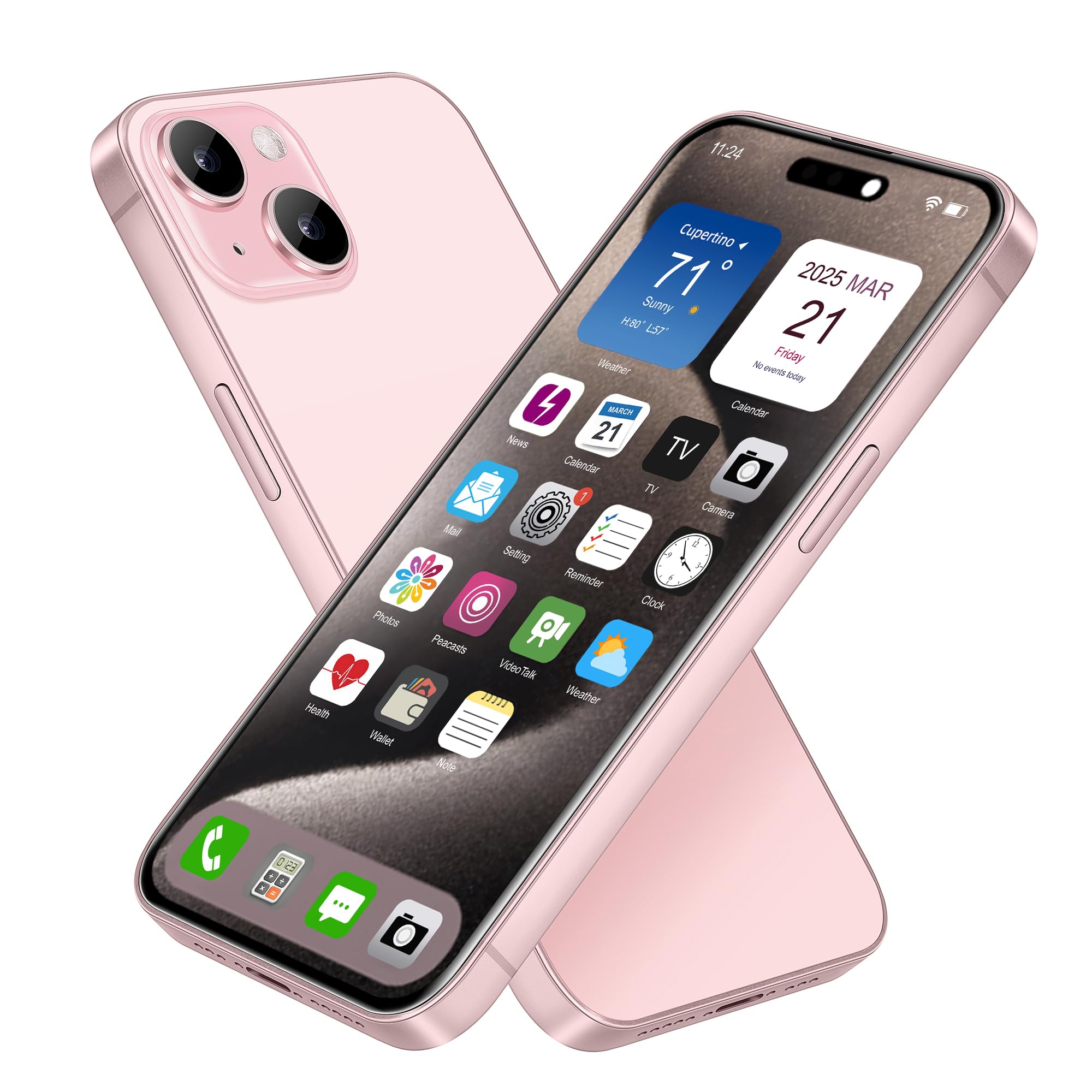 Dummy Fake Phone Model, Looks Like The Real Phone Dummy Compatible with Phone 15