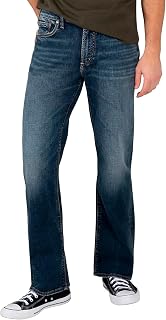 Silver Jeans Co. Mens Craig Easy Fit Bootcut Jean