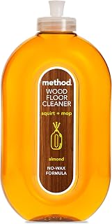 Method Wood Floor Cleaner, Almond, Sealed Wood Floors, 739ml
