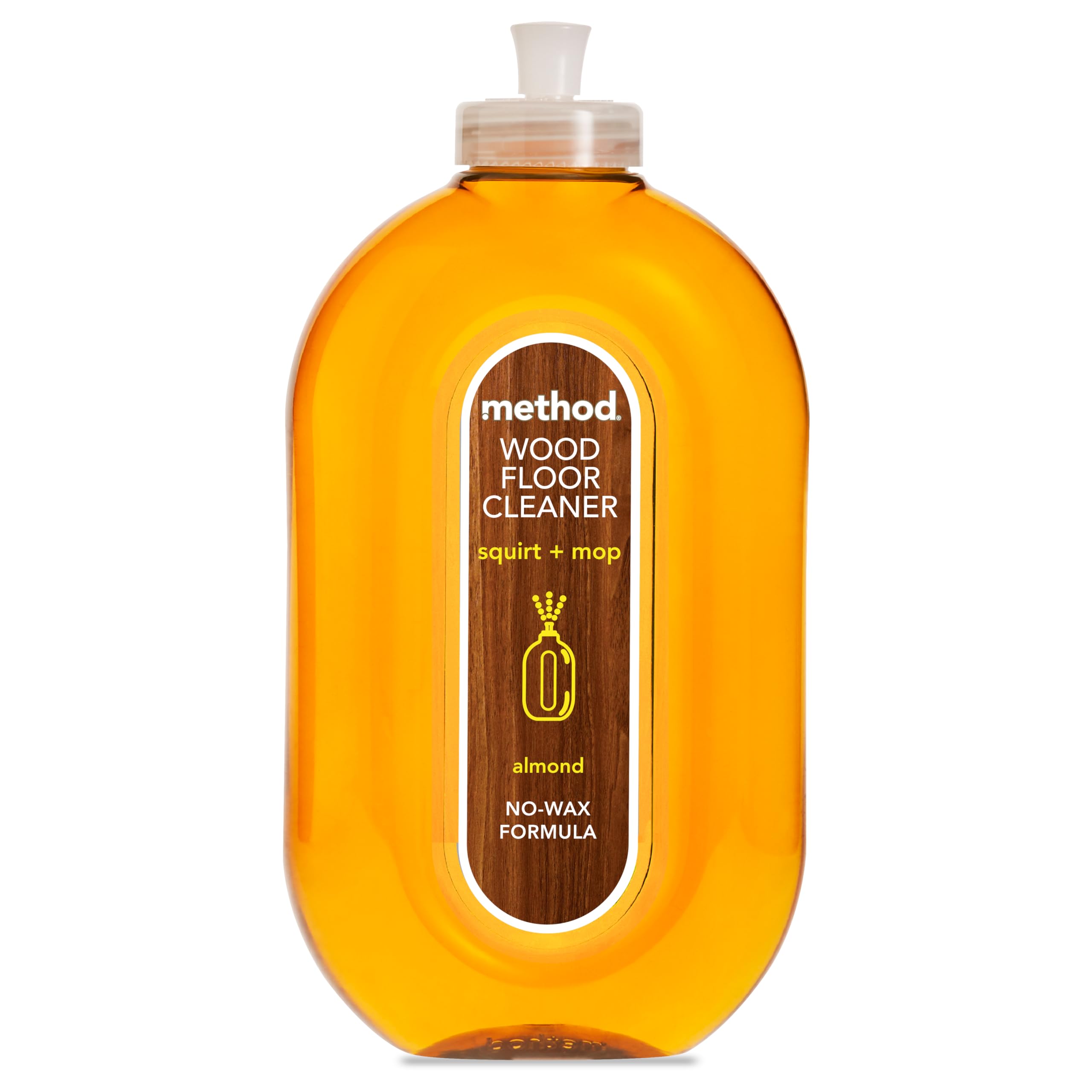 Method Wood Floor Cleaner, Almond, Sealed Wood Floors, 739ml