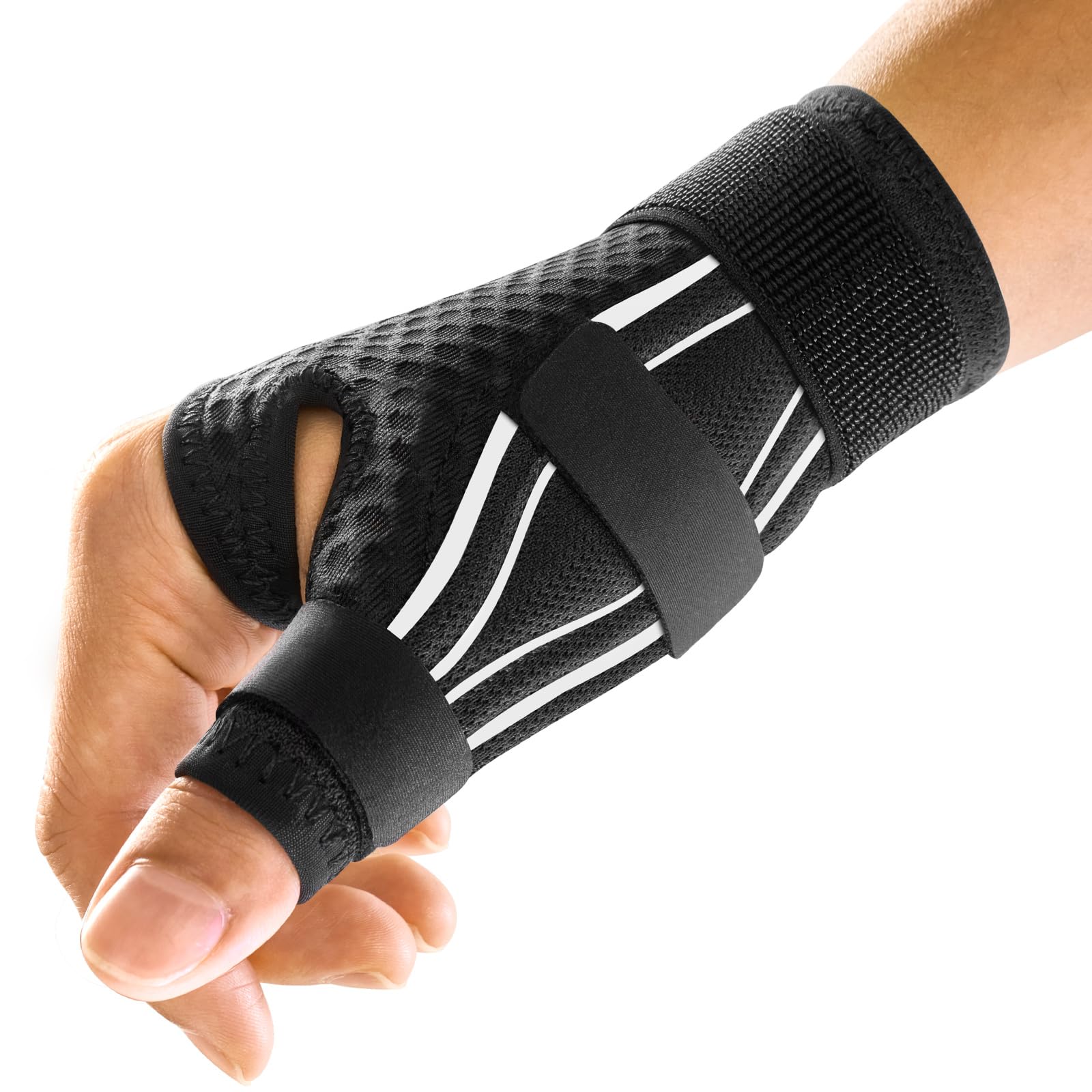 FREETOO Thumb and Wrist Brace Right Left Hand for Arthritis and Support | Thumb 