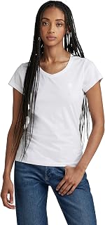 G-Star Eyben Women's Slim V-Neck Top 2.0 T-Shirt (Pack of 1)
