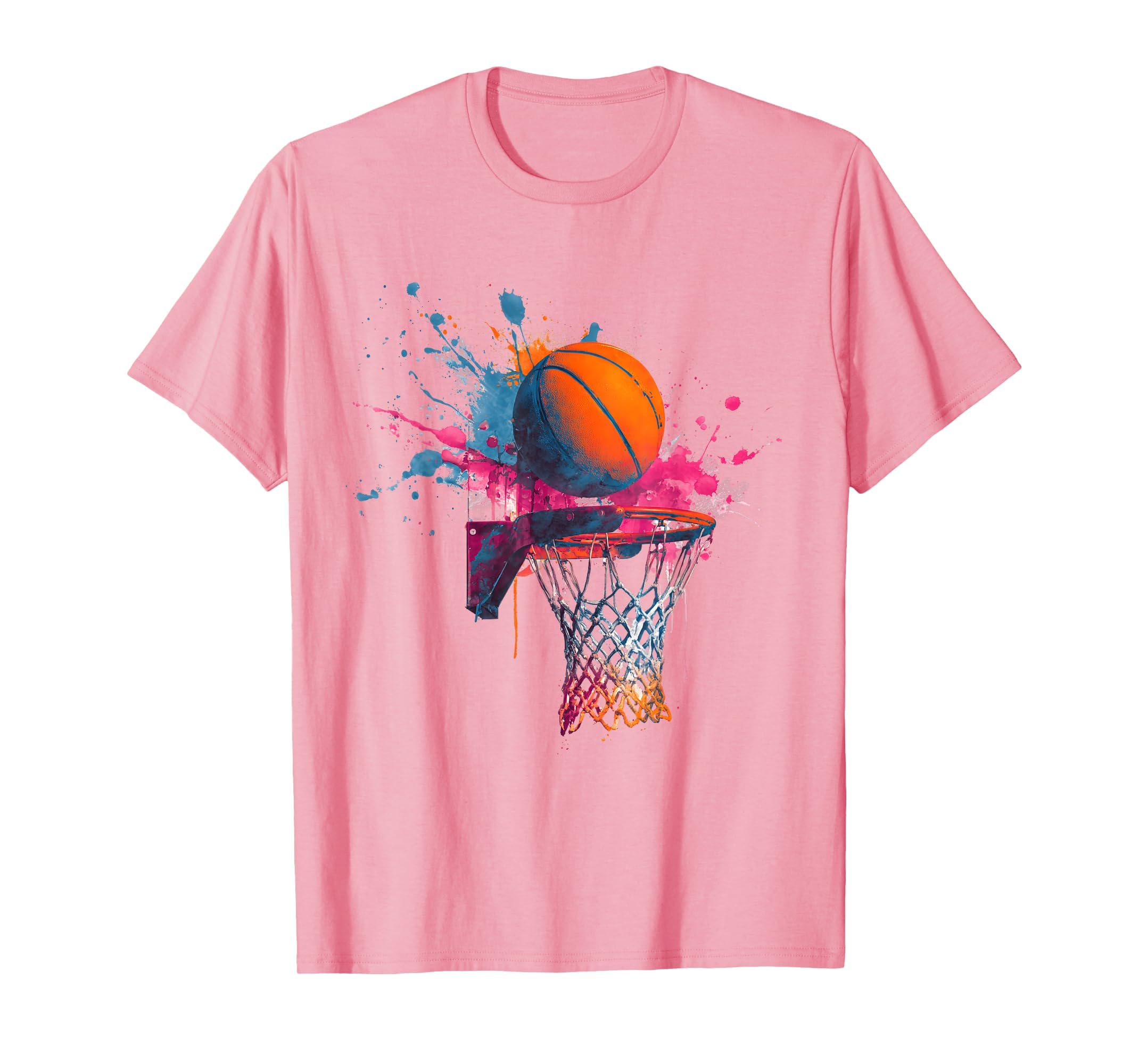 Basketball Splash Graphic Basketball Player Team Player T-Shirt