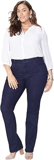 NYDJ Apparel Plus Size Straight Jeans - Marilyn
