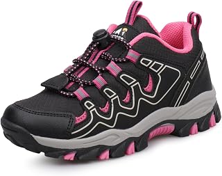 Girls Trainers Water Repellent Non-Slip Walking Trail Running Shoes Size 9UK(27EU)-5.5UK(39EU) - for Active Girls, Big and Teenagers