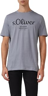 s.Oliver Baumwoll-t-Shirt mit Logo-Print T-Shirt Uomo