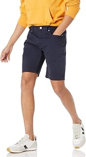 Amazon Essentials Men's Straight-Fit 7" Inseam Stretch 5-Pocket Twill Shorts