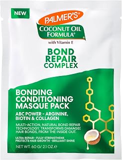 Palmer's Amino Bonding Hair Mask, Intense Conditioning Masque (2.1oz) | Heat Protectant with Multi-Action Natural Bond Technology, Anti Frizz, Adds Shine, Protects Hair Growth, All Hair Types