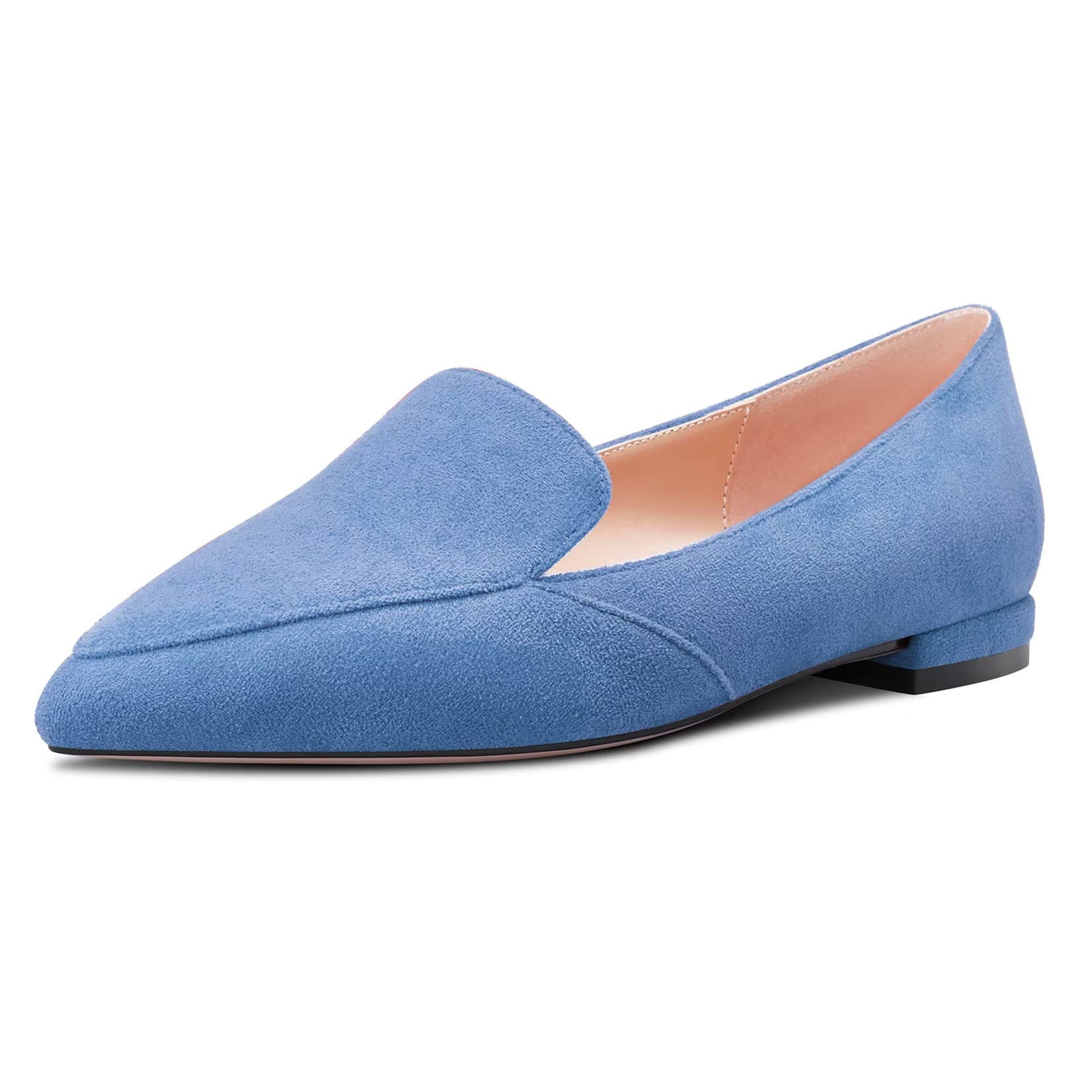Castamere Women's Low Heel Heel Pointed Toe Slip-On Pumps Wedding Office Shoes