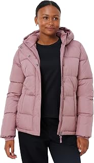 Amazon Essentials Women's Heavyweight Long Sleeve Hooded Puffer Jacket (Available in Plus Size)