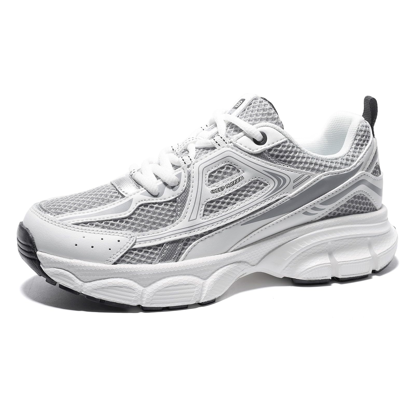 BAASPLOA Women's Chunky Fashion Sneakers Gym Workout Athletic Running Shoes