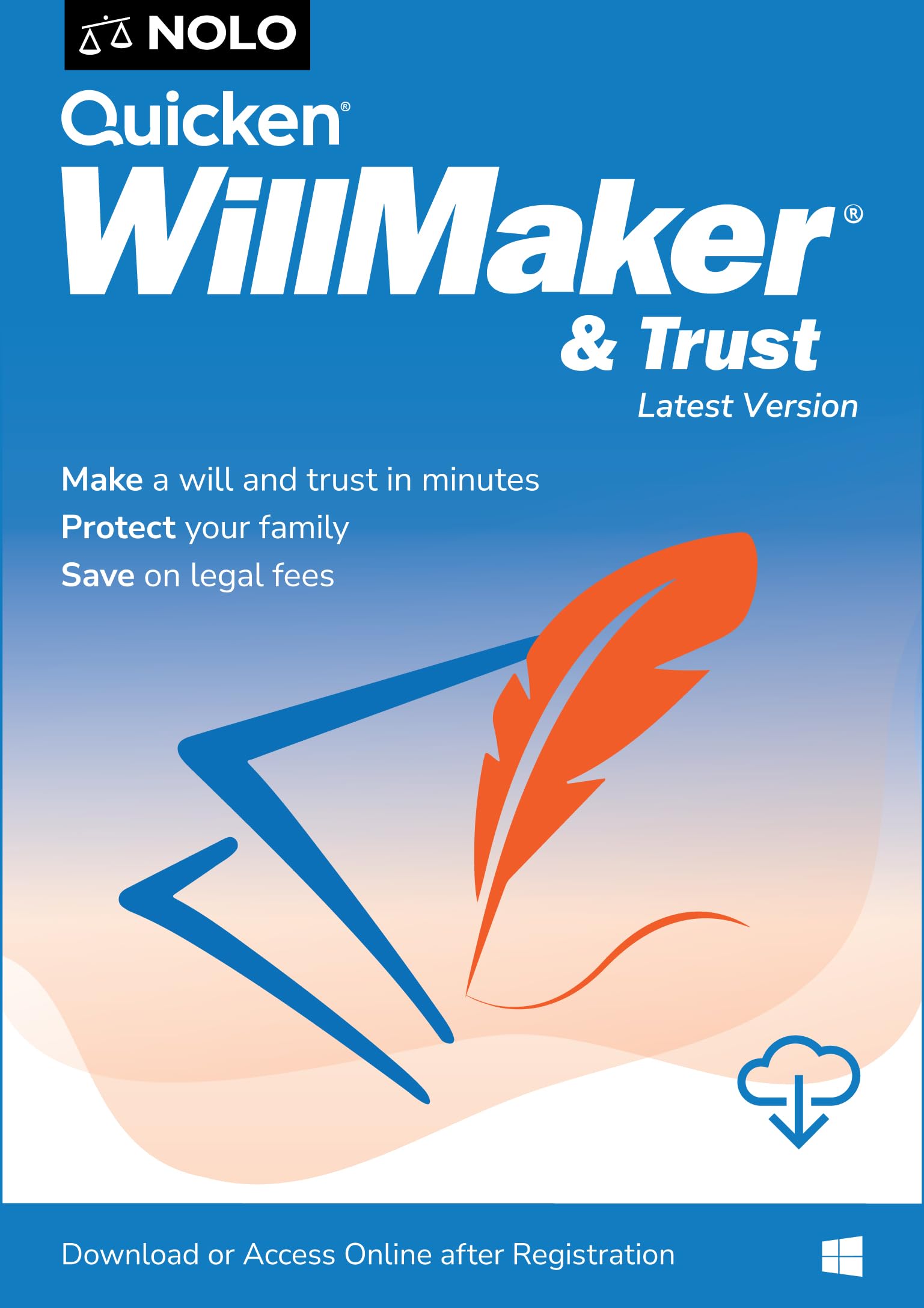 Quicken WillMaker & Trust 2026 - Estate Planning Software - Includes Will, Livin