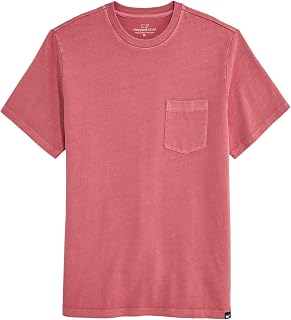 Vineyard Vines Men's Surf Short-Sleeve Garment-dye Pocket Tee