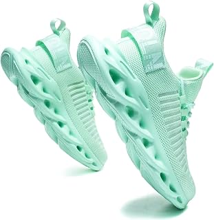 GSLMOLN Women Walking Shoes Mesh Shoes Non-Slip Gym Sports Casual Fashion Shoes
