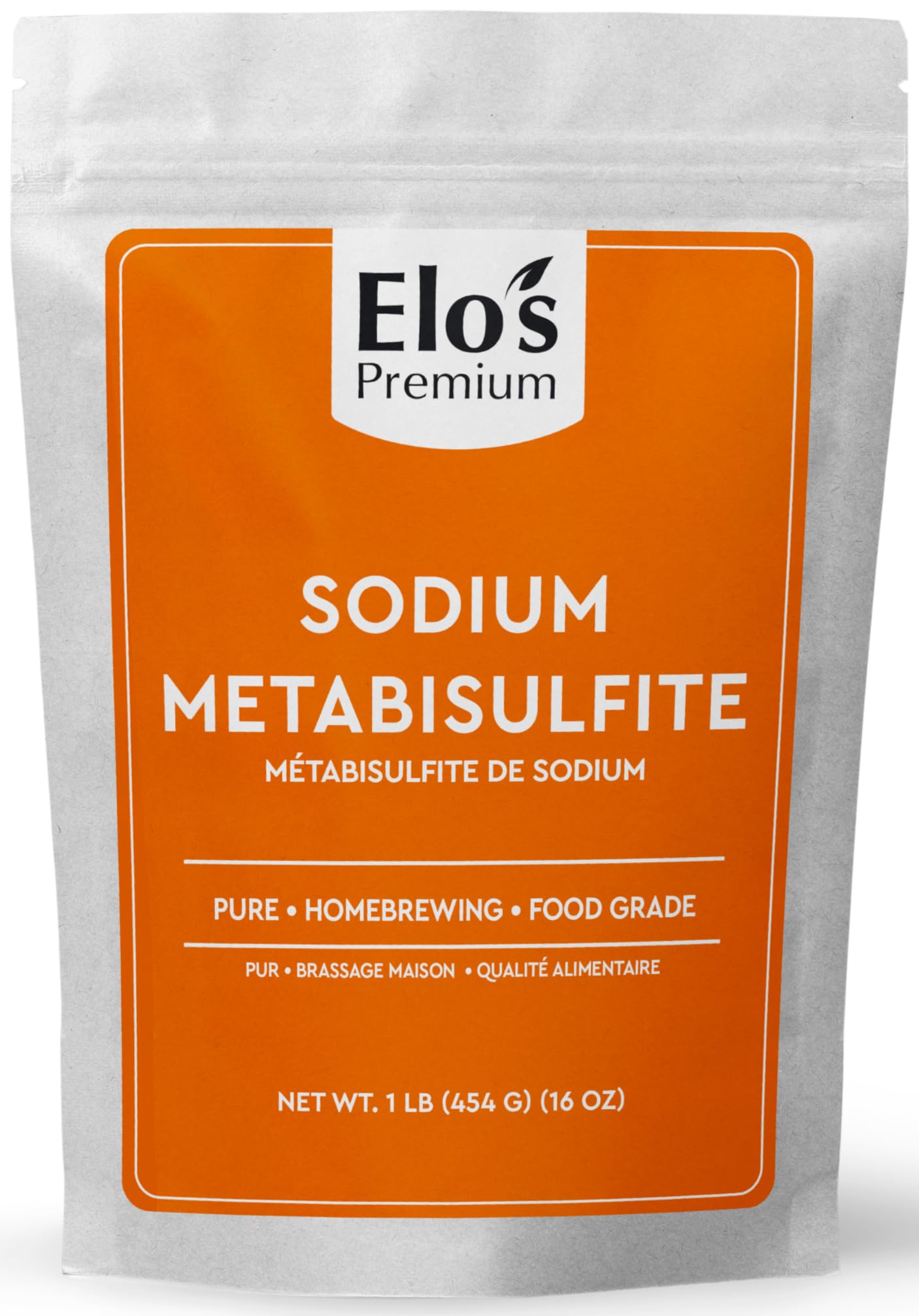 Sodium Metabisulfite (1lb)| Packed in Canada| 100% Pure Food-Grade and Kosher Fr
