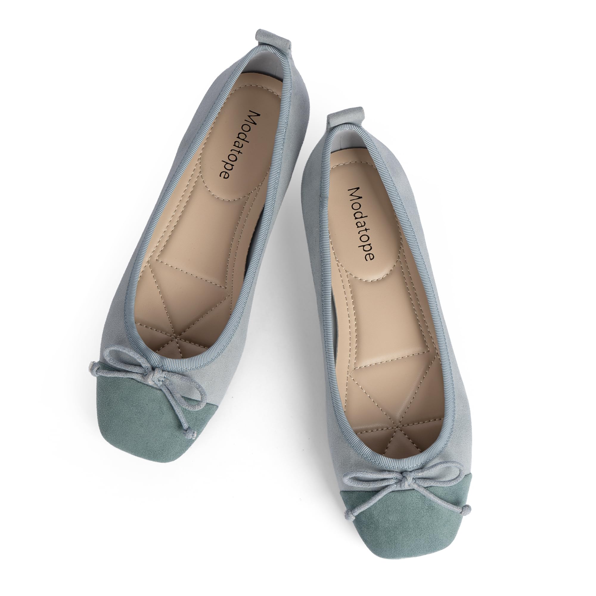 Modatope Womens Flats Ballet Ballerina Flats for Women
