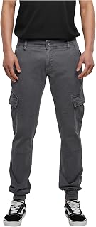 Urban Classics Men's Washed Cargo Twill Jogging Pants Trouser