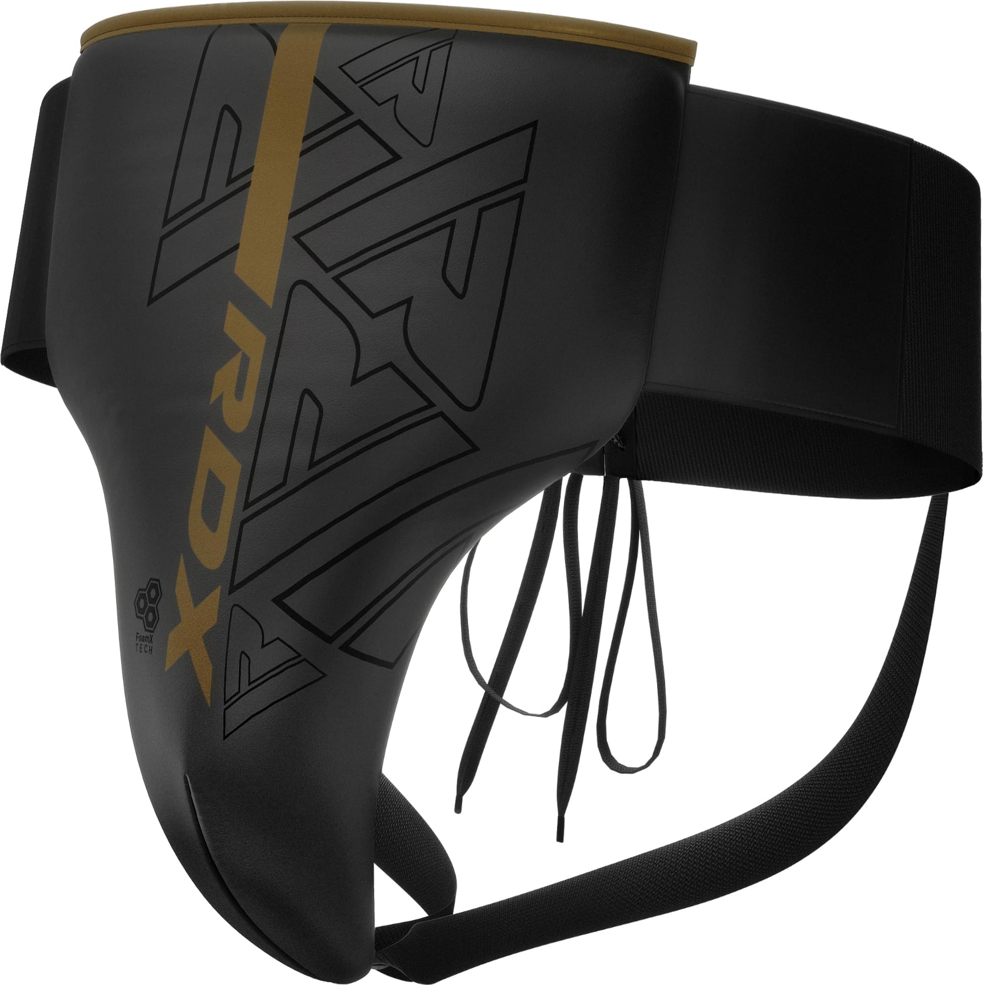 RDX Groin Guard for Boxing, Muay Thai, Kickboxing and MMA Fighting, Maya Hide Le