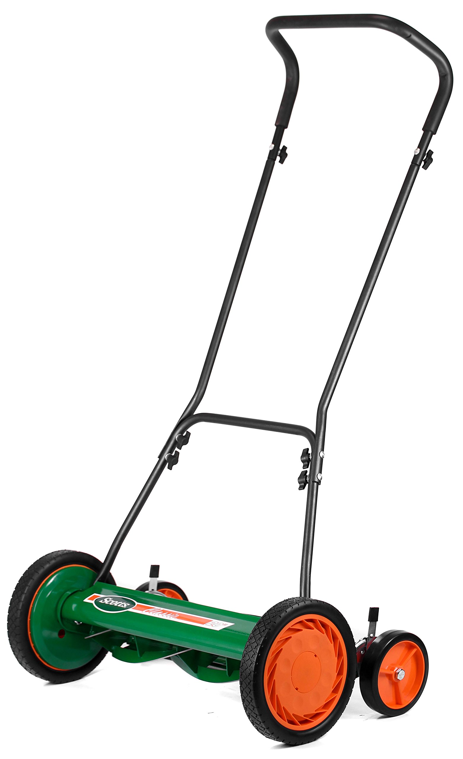 Scotts 2000-20S 20-Inch 5-Blade Push Reel Lawn Mower, Green