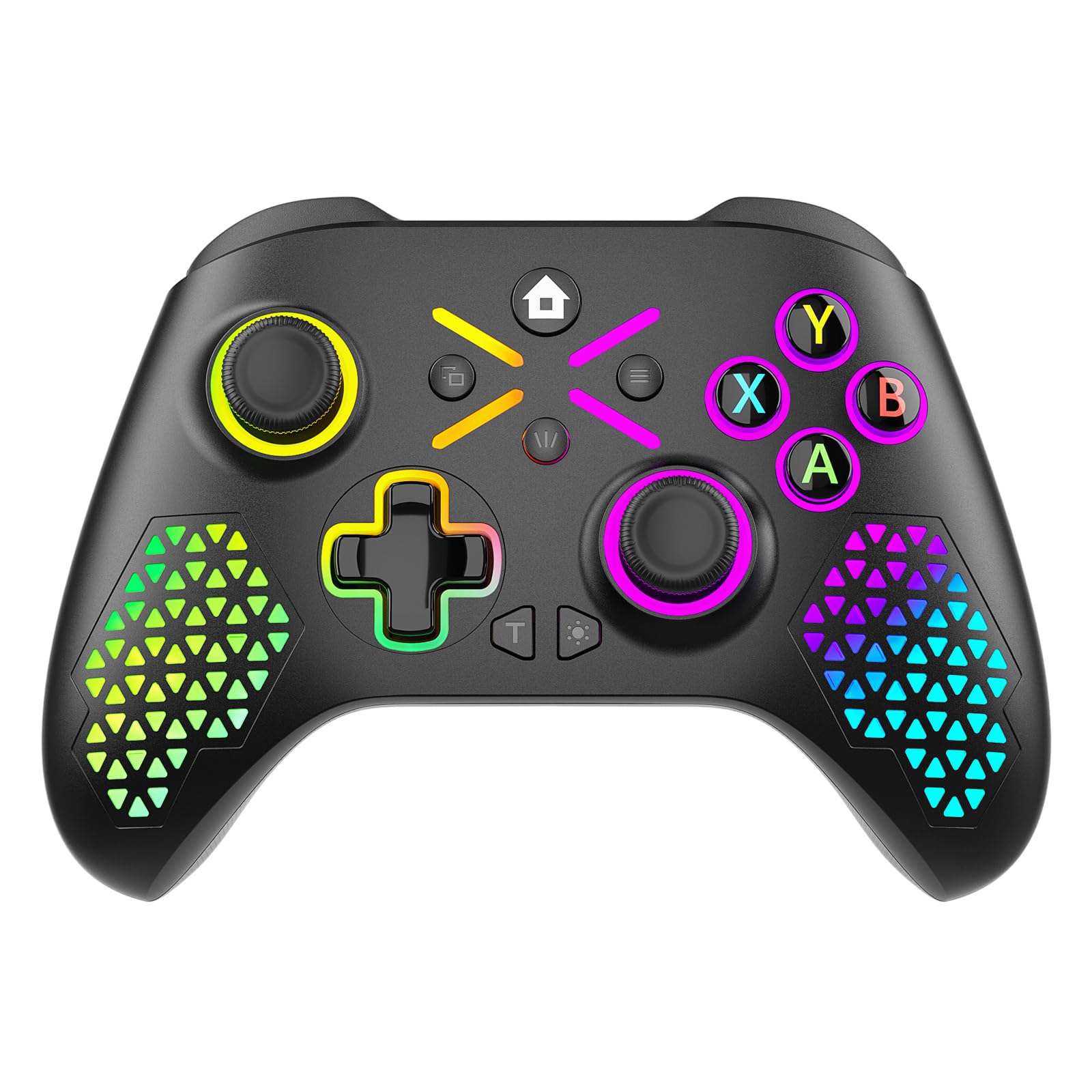 Gamrombo RGB Wireless Controller for Xbox Series X|S, Xbox One & PC, with Turbo,