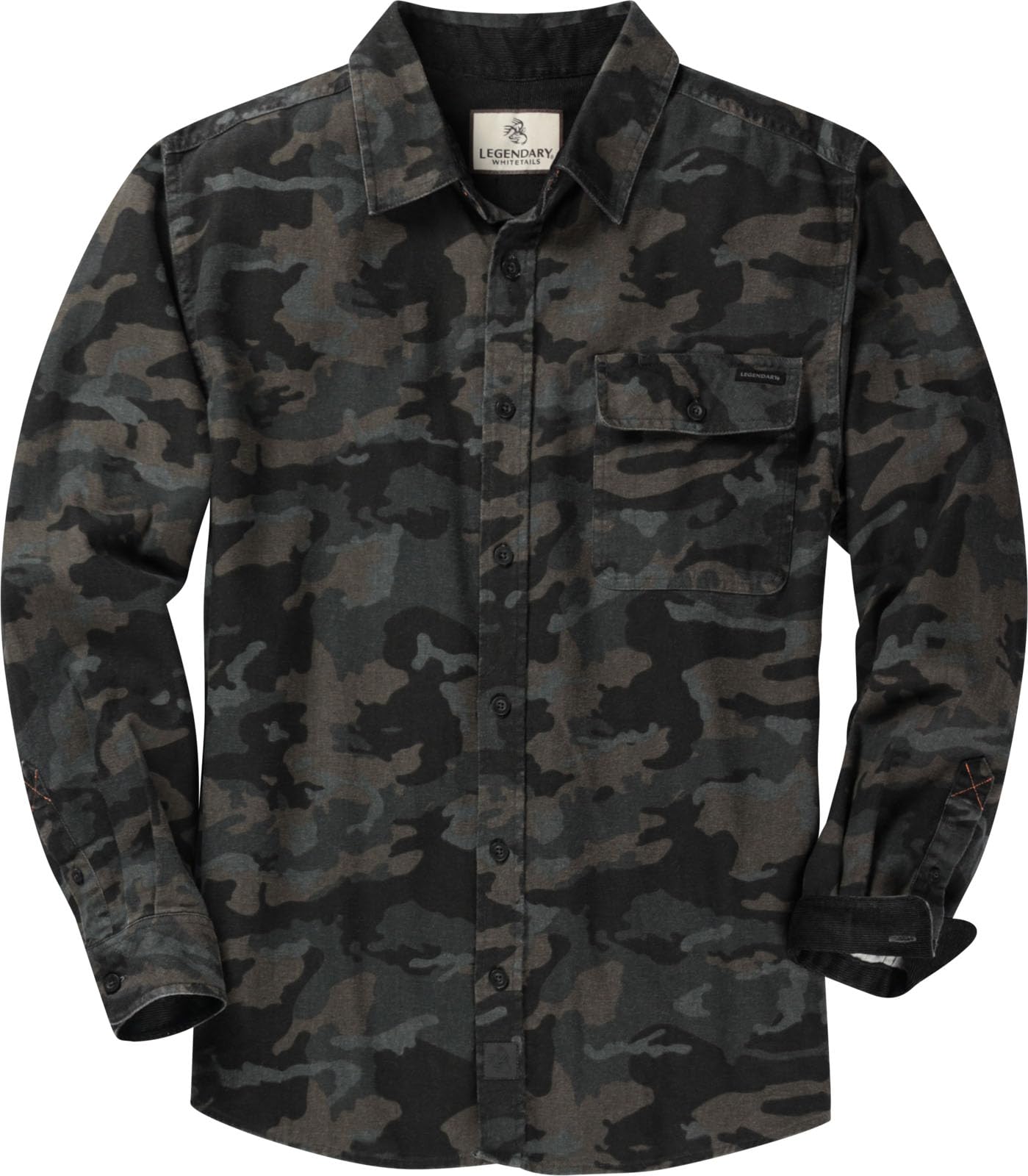 Legendary Whitetails Mens Buck Camp Flannel Shirt