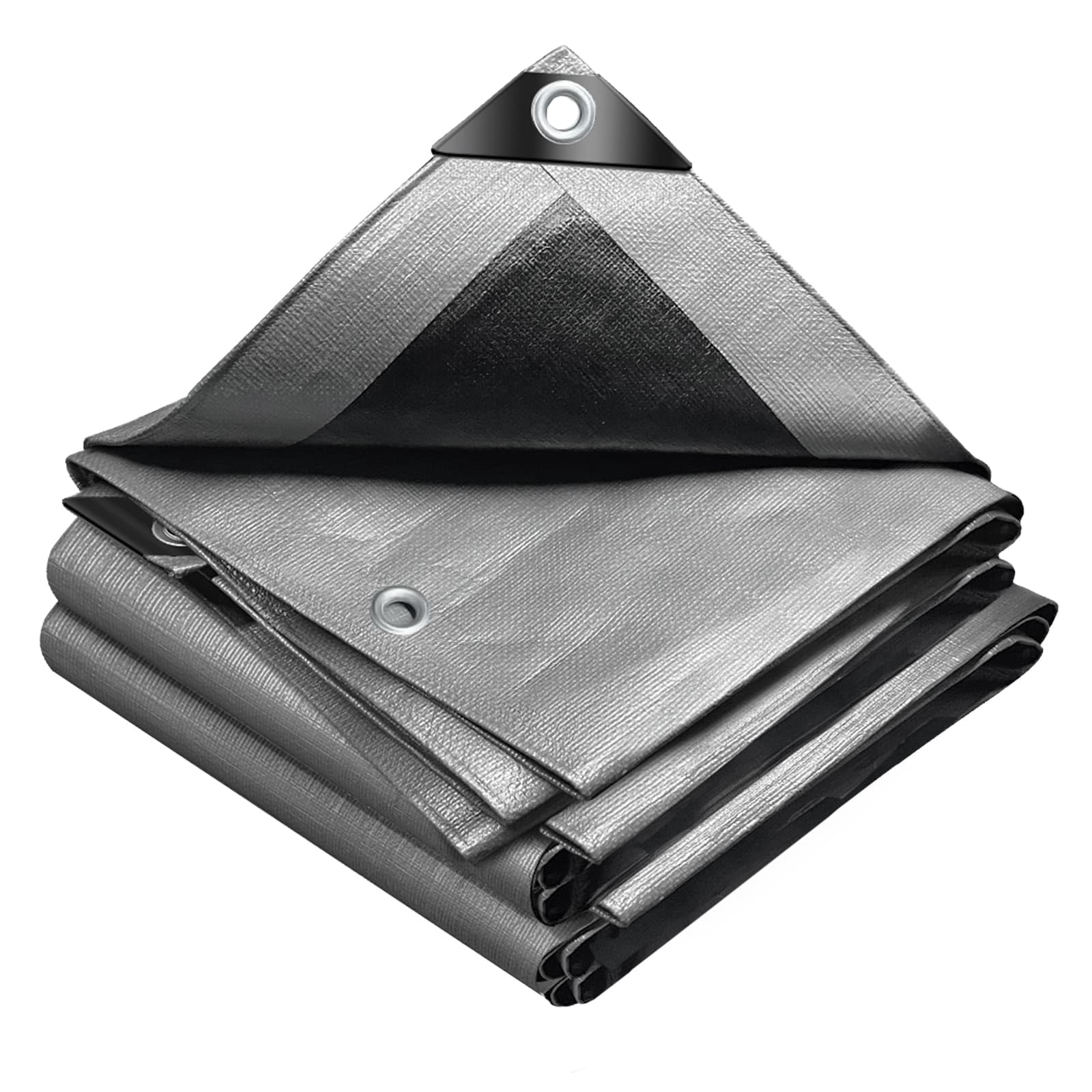 VOUNOT Bâche de Protection en Polyéthylène 240g/m² Bâche Imperméable ultra lourd