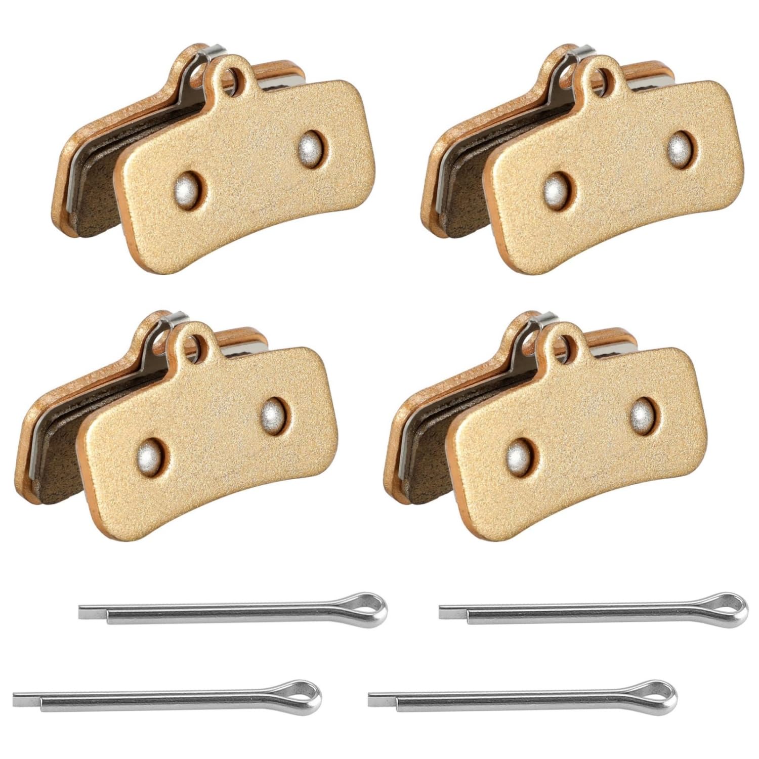 Liyquint 4PCS Sintered Metal Front & Rear Disc Brake Pads for Sur Ron Light Bee 