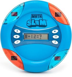 Educational Insights Math Slam | Handheld Electronic Math Games for Kids 5-7, First Grade Addition and Subtraction Games, Basic Algebra Learning Game