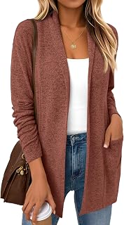 LILLUSORY Cardigan for Women Lightweight Cardigans Fall Fashion Outfits