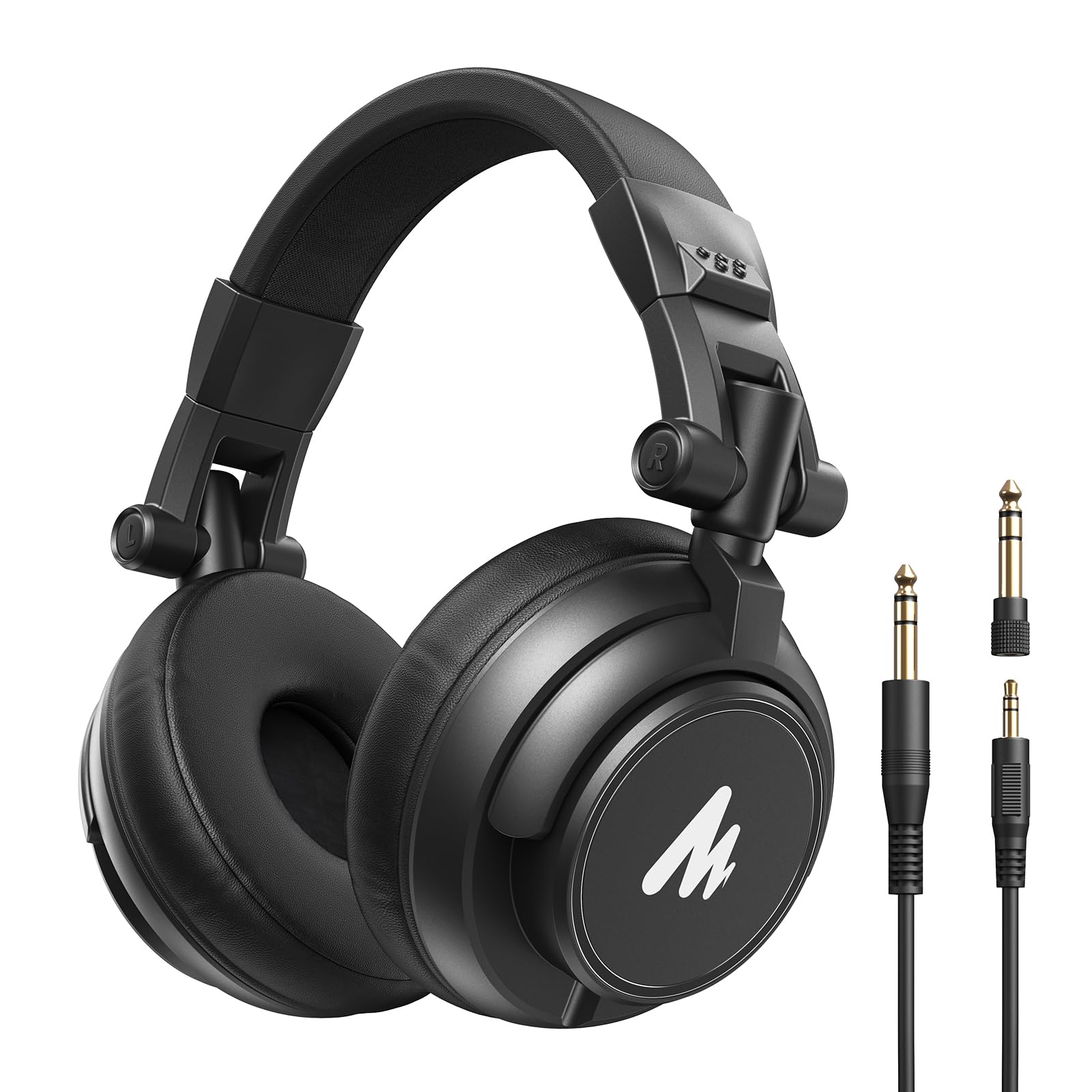 MAONO MH601 Wired Studio Headphone for Podcast Recording Stream DJ Mixing | Over
