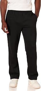 Amazon Essentials Men's Fleece Open Bottom Sweatpant (Available in Big and Tall)