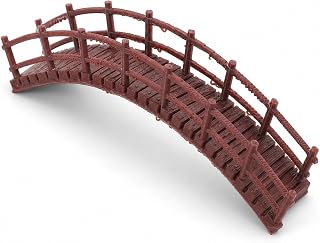 LOGOFUN Miniature Arch Bridge Plastic Chinese Bonsai Bridge Model | Plastic Bridge Model Decorates Bonsai Pots, Micro Landscapes, Fish Tanks And Garden Craft Scenes