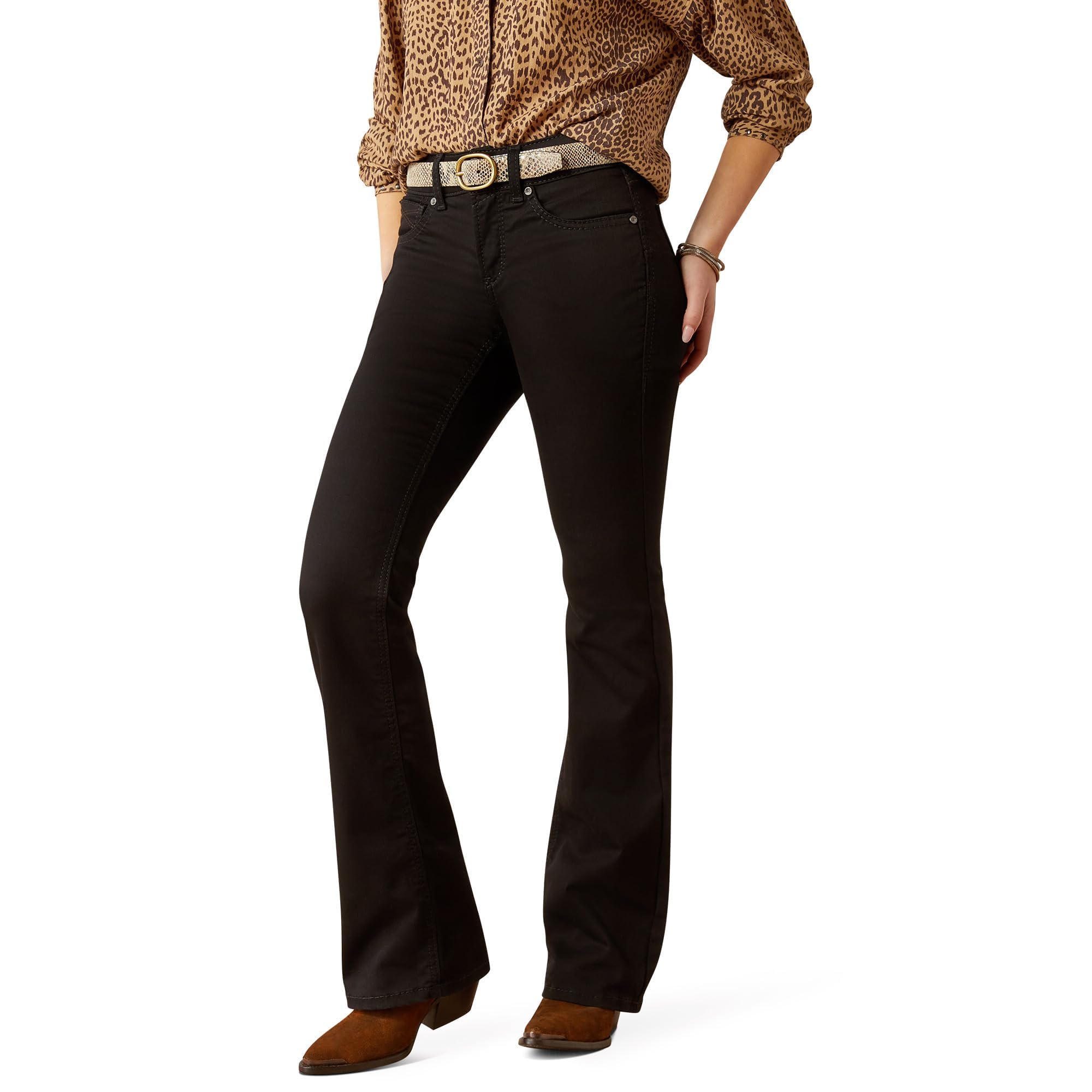 ARIAT Womens Perfect Rise Ella Boot Cut Jeanspants