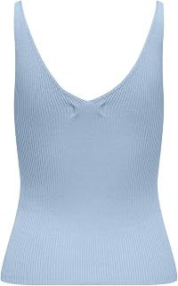 JDY Canotta in Maglia Blu Donna Nanna 15180497