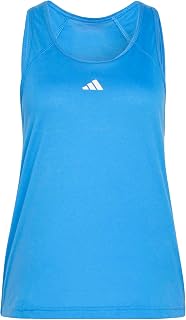 adidas Women's Tank Top Racerback Minimal Logo Train Essentials
