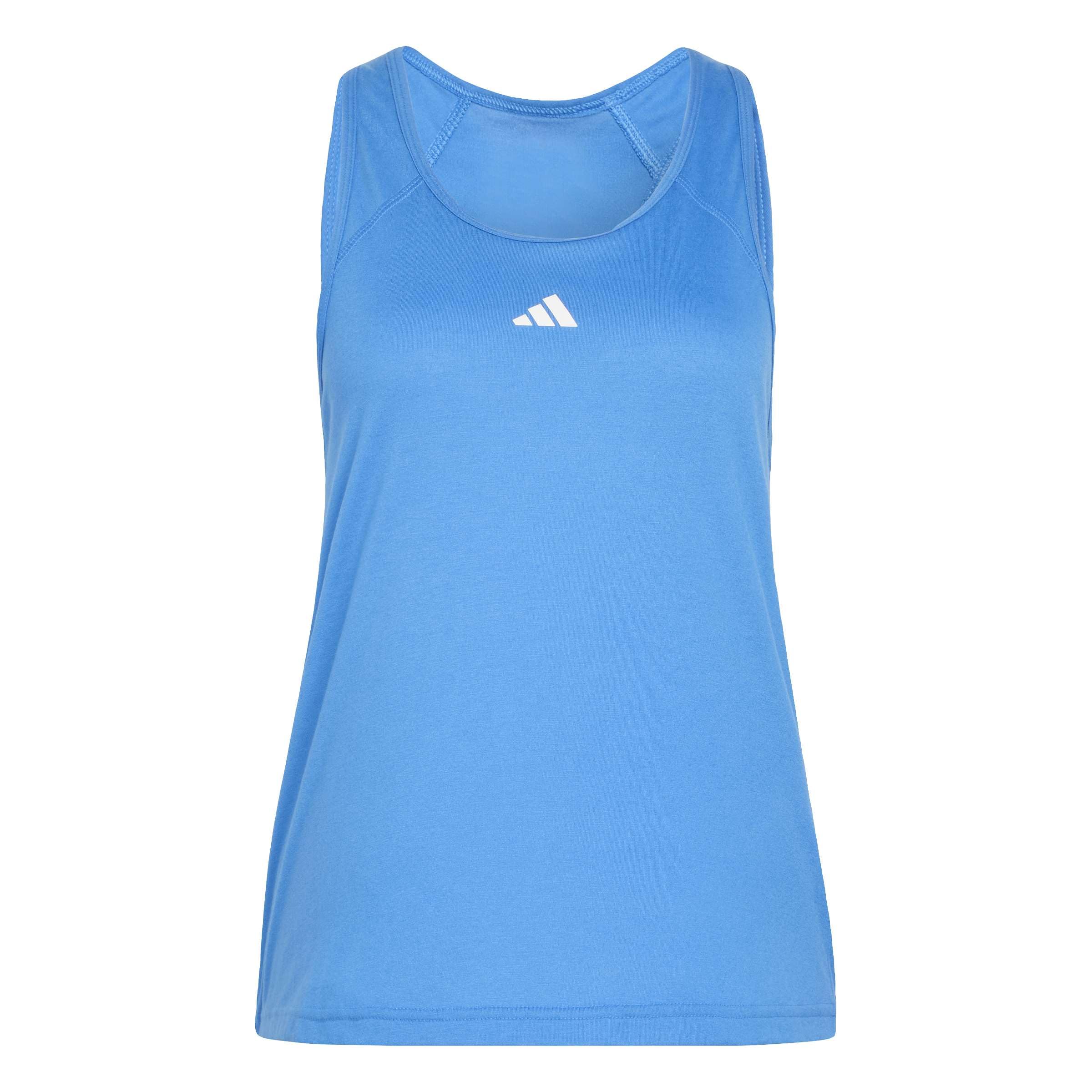 adidas Women's Tank Top Racerback Minimal Logo Train Essentials