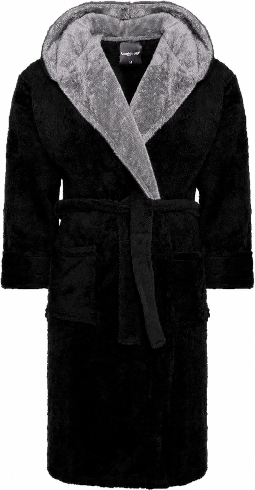 SnuggleME Dressing Gowns for Men | Super Soft Snuggle Hooded Dressing Gown | Men