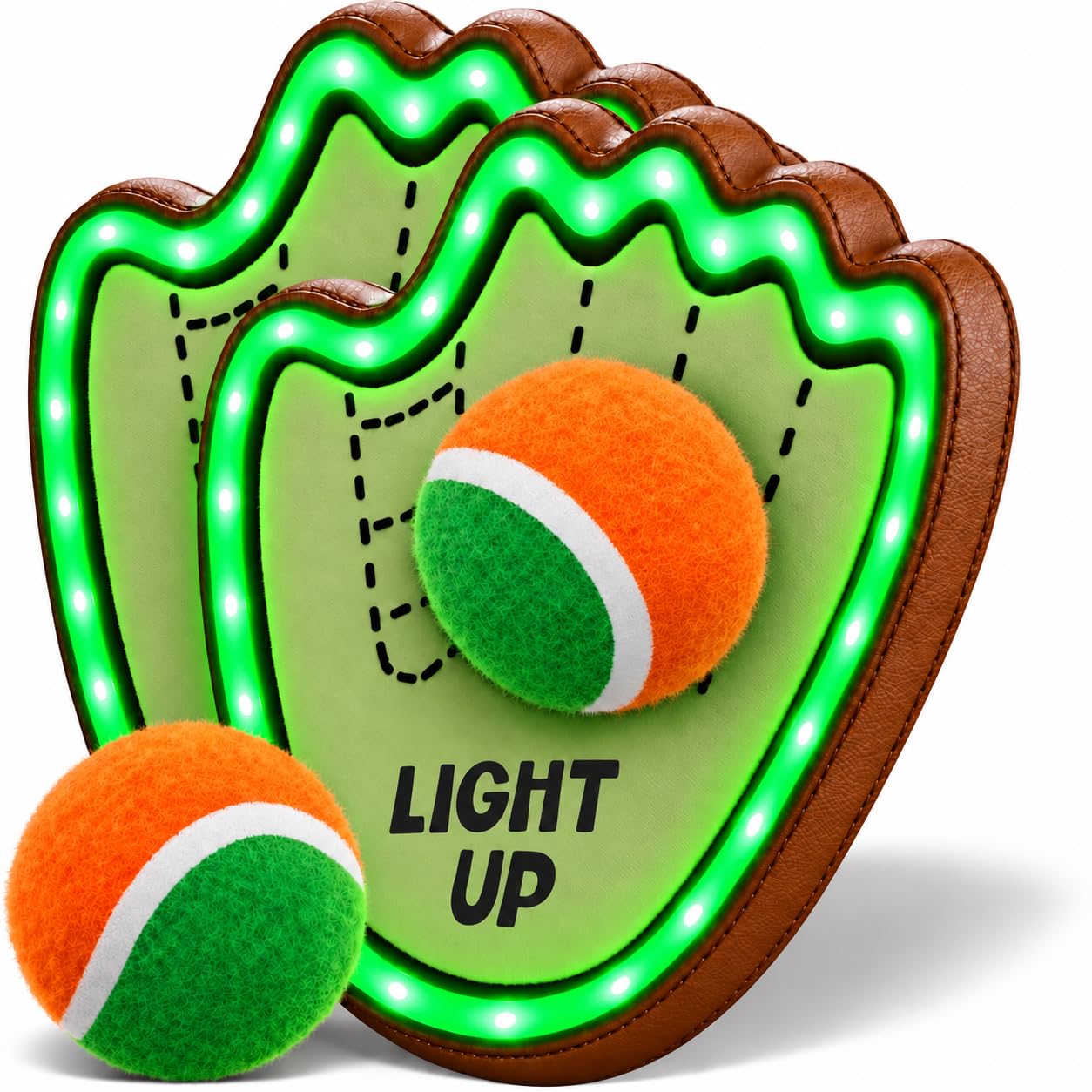 Light-up Baseball Toss & Catch Game - 3 4 5 Year Old Boy Birthday Gift | Toss an