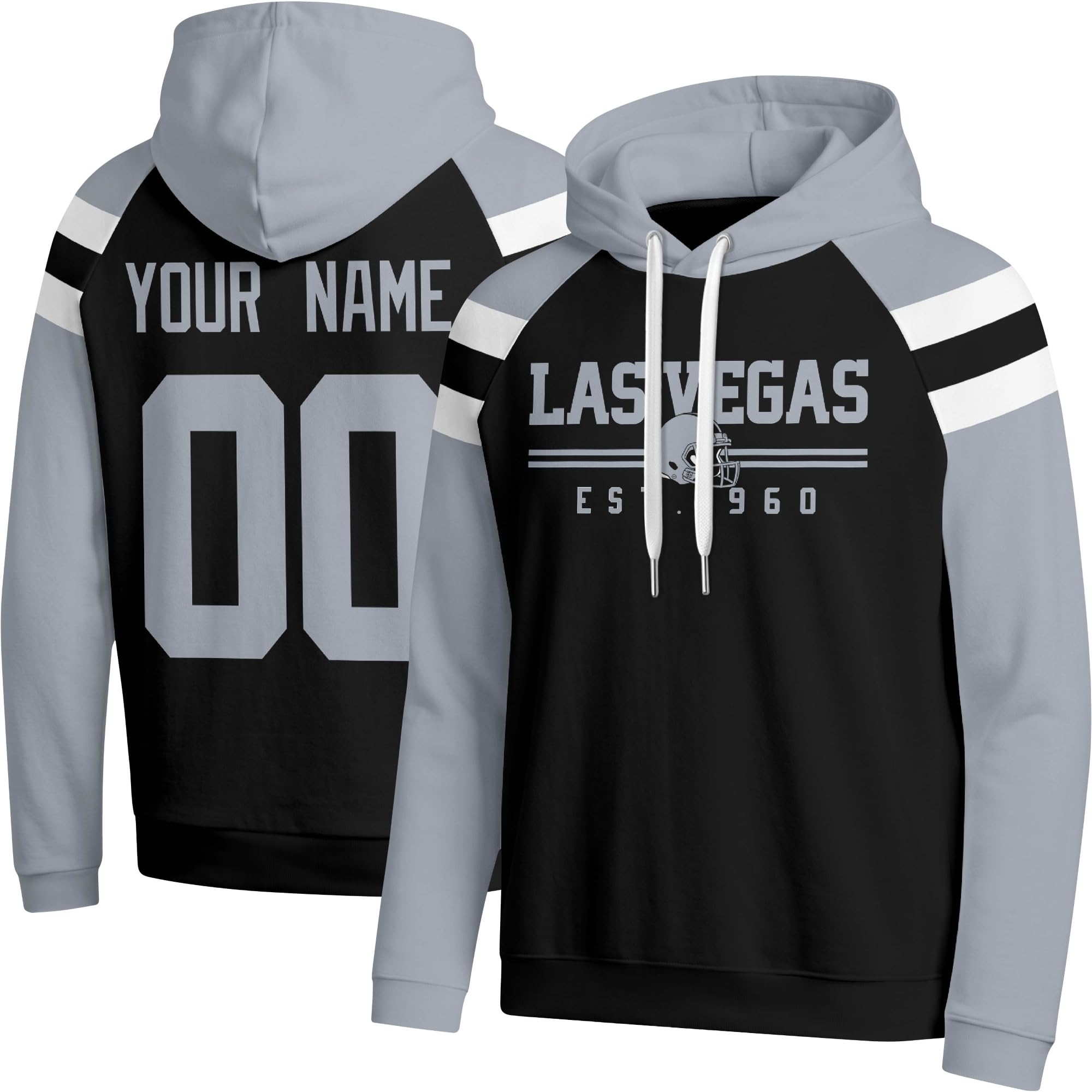 KREDE Hoodie Sweatshirt Custom Name Number Gifts for Youth