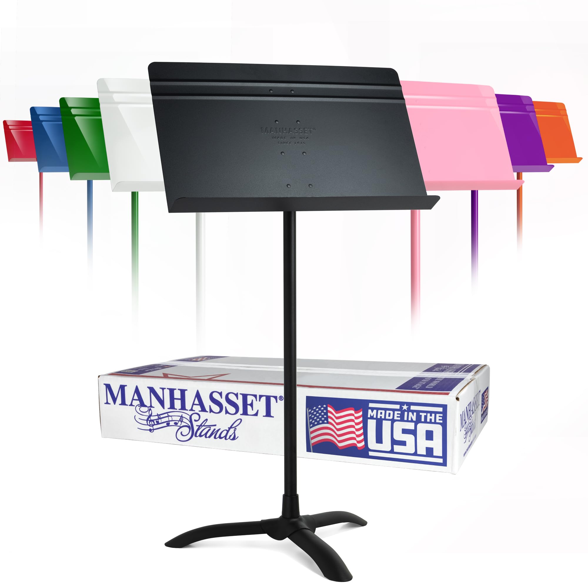 Manhasset Music Stand for Sheet Music - 48 Symphony Model - Long Lasting, Durabl