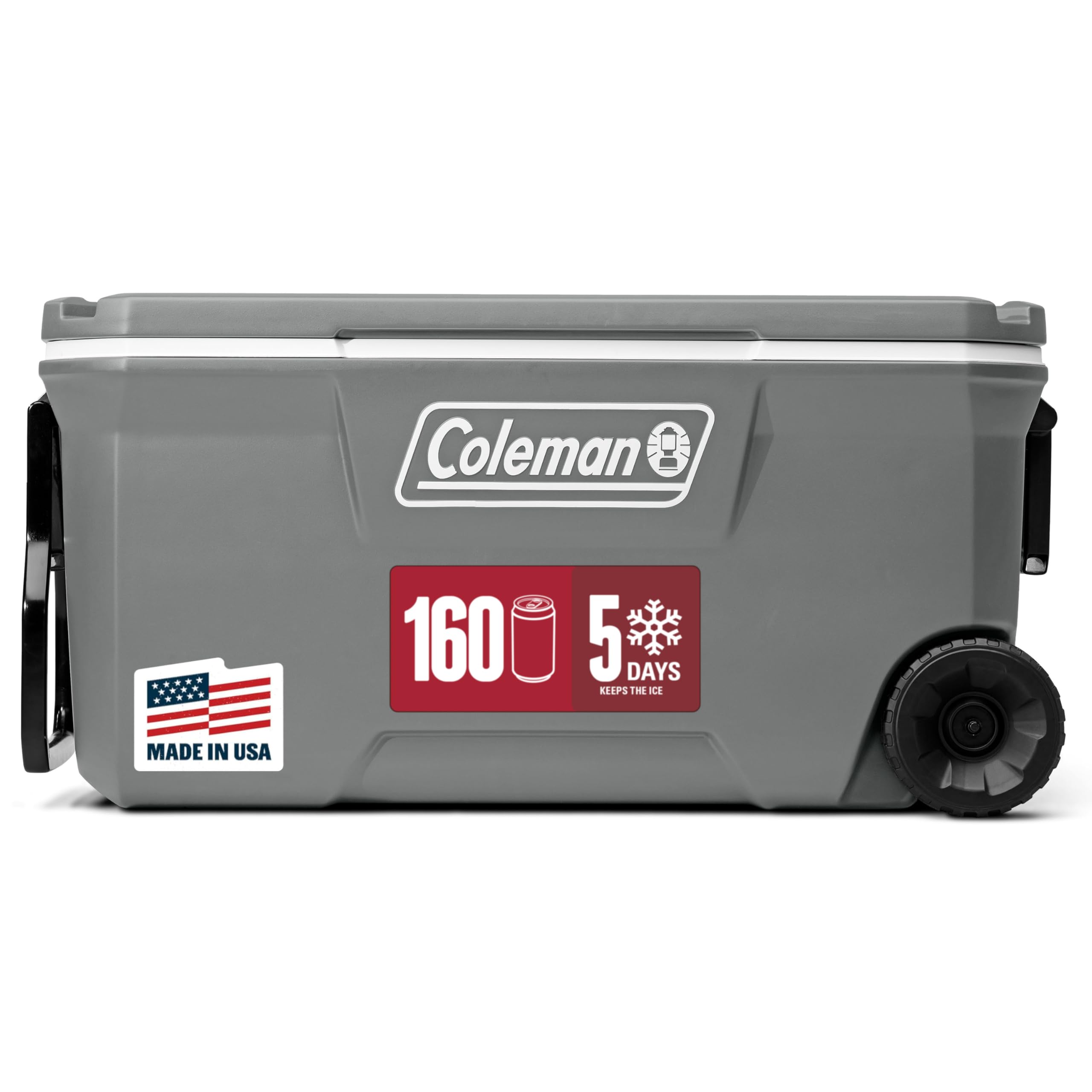 Coleman Classic Series Insulated Portable Wheeled Cooler