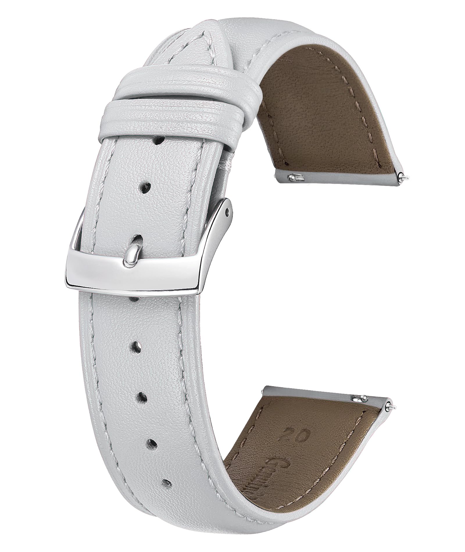 BINLUN Bracelet de Montre en Cuir Multicolore Remplacement Bracelets Montres à D
