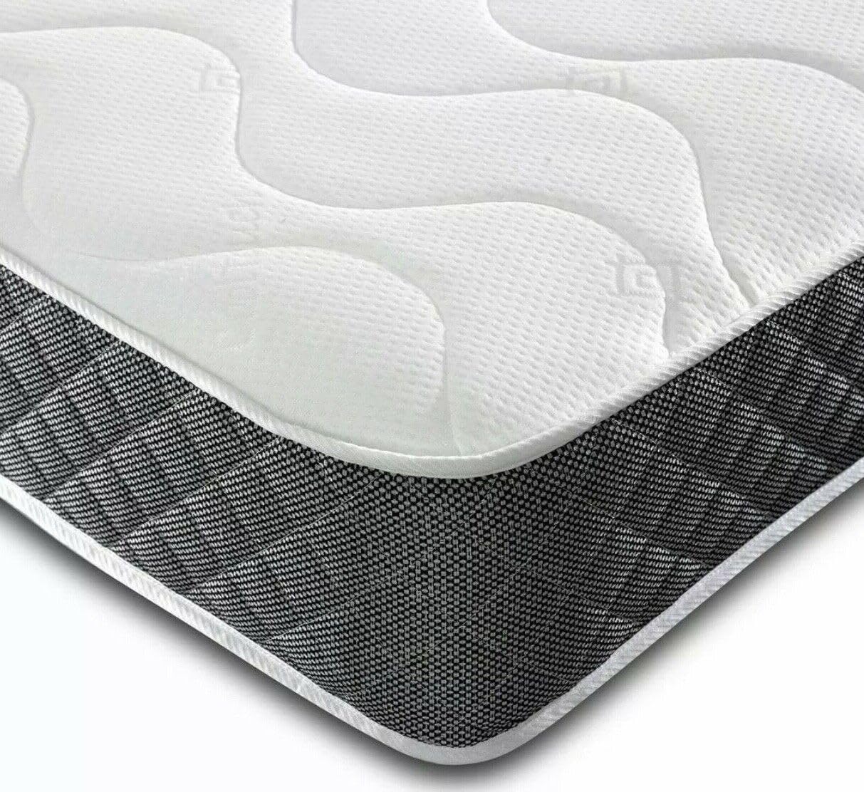 Wilson Beds - 3ft Single Mattress Approx 6.5 Inch Deep Soft Feel Memory Foam and