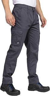 BWOLF Prime Men's Work Trousers with Many Pockets and Extra Reinforced Waistband, Cargo Trousers with Spandex