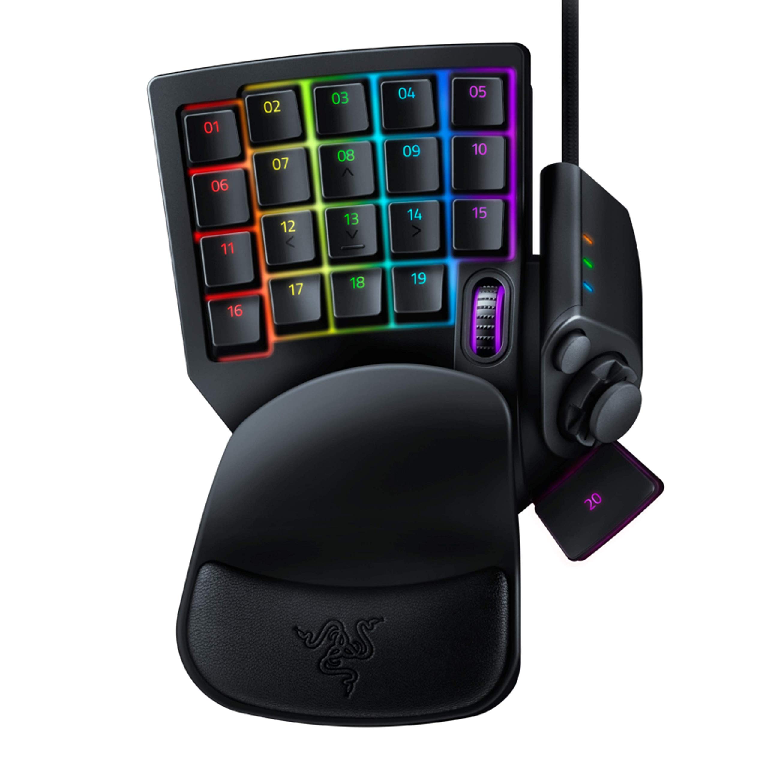 Razer Tartarus V2 Left-Handed Gaming Keypad, 32 Programmable Keys, Black | Singl