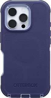 OtterBox Defender Series MagSafe iPhone 16 Pro Case, Shockproof Drop Proof Extreme Protection Tested 7x MIL-STD 810G Standards Purple
