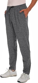 HODOSPORTS 32"/34"/36"/38"/40" Inseam Tall Mens Sweatpants Zipper Pocket Extra Tall Joggers Workout Pants