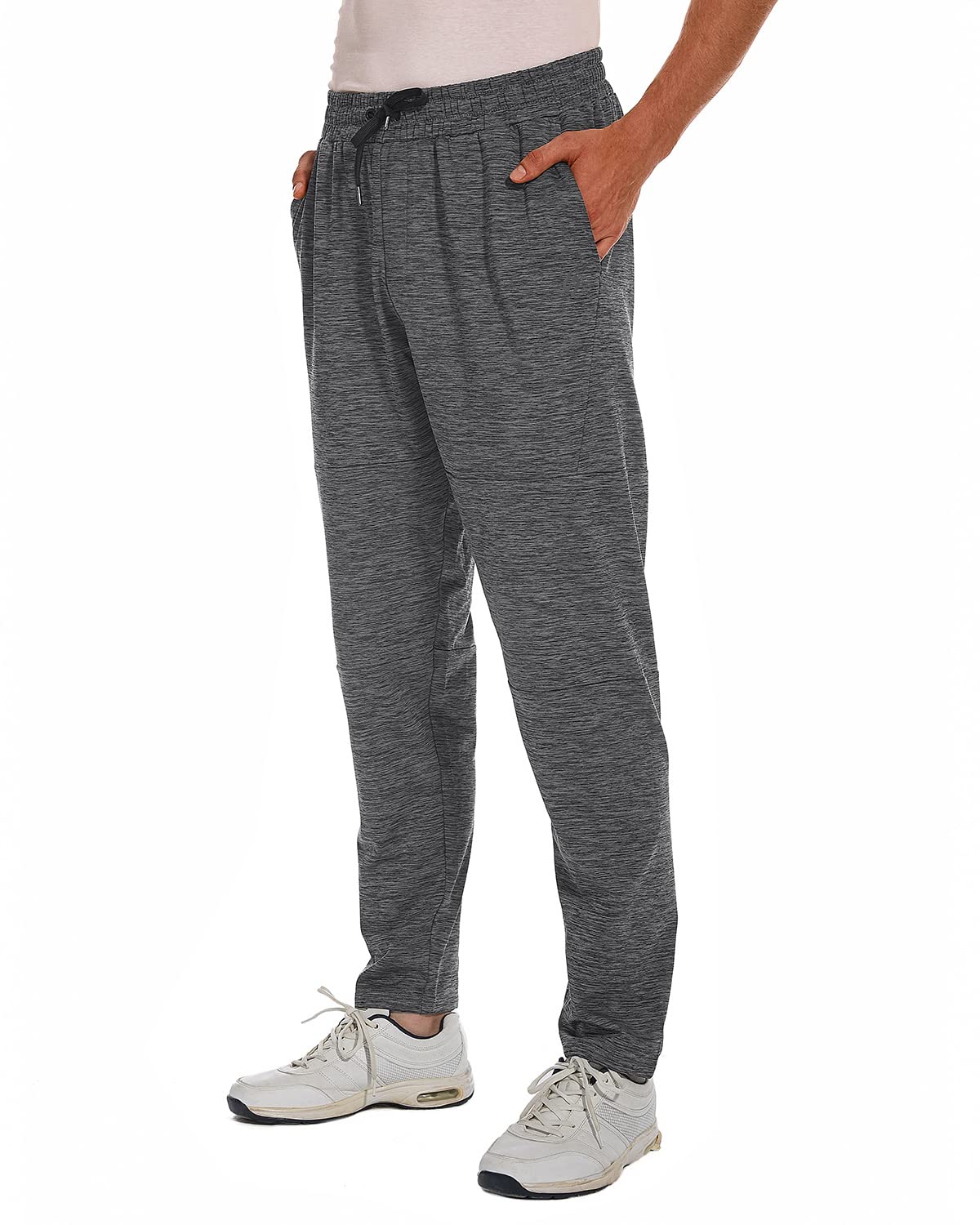 HODOSPORTS 32"/34"/36"/38"/40" Inseam Tall Mens Sweatpants Zipper Pocket Extra T